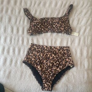 Aerie Leopard Print Bikini
